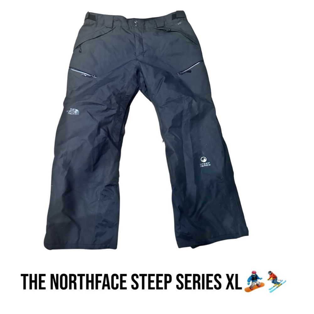 ❄️⛷️SKI NORTH FACE🏂XL/TG ShortCourt Gore Tex Snow Pants-Black Snowboard…
